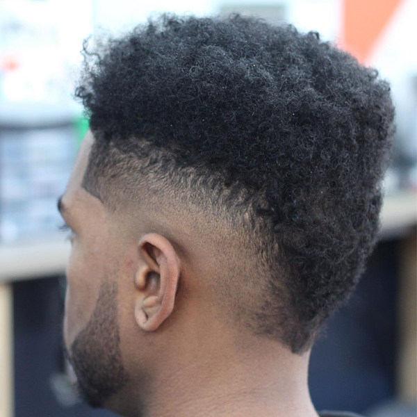 A haircut done by Kyle Groth.
