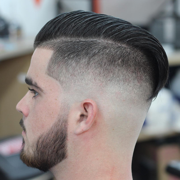 A haircut done by Kyle Groth.