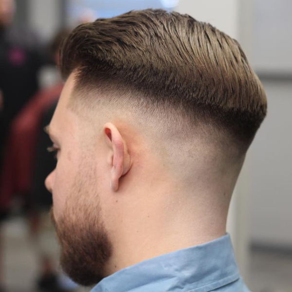 A haircut done by Kyle Groth.